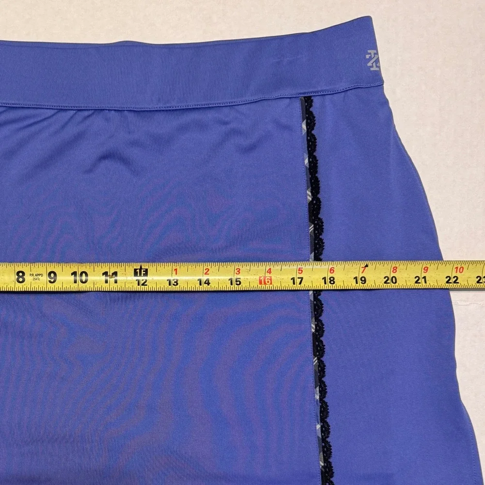 IZOD Golf Skort Womens Large Blue Athletic Activewear Mini Skirt Preppy‎ Shorts